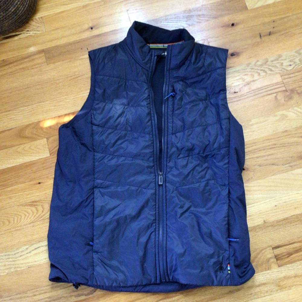 SMARTWOOL MENS LIGHTWEIGHT VEST SZ L PREPPY LIKE NEW